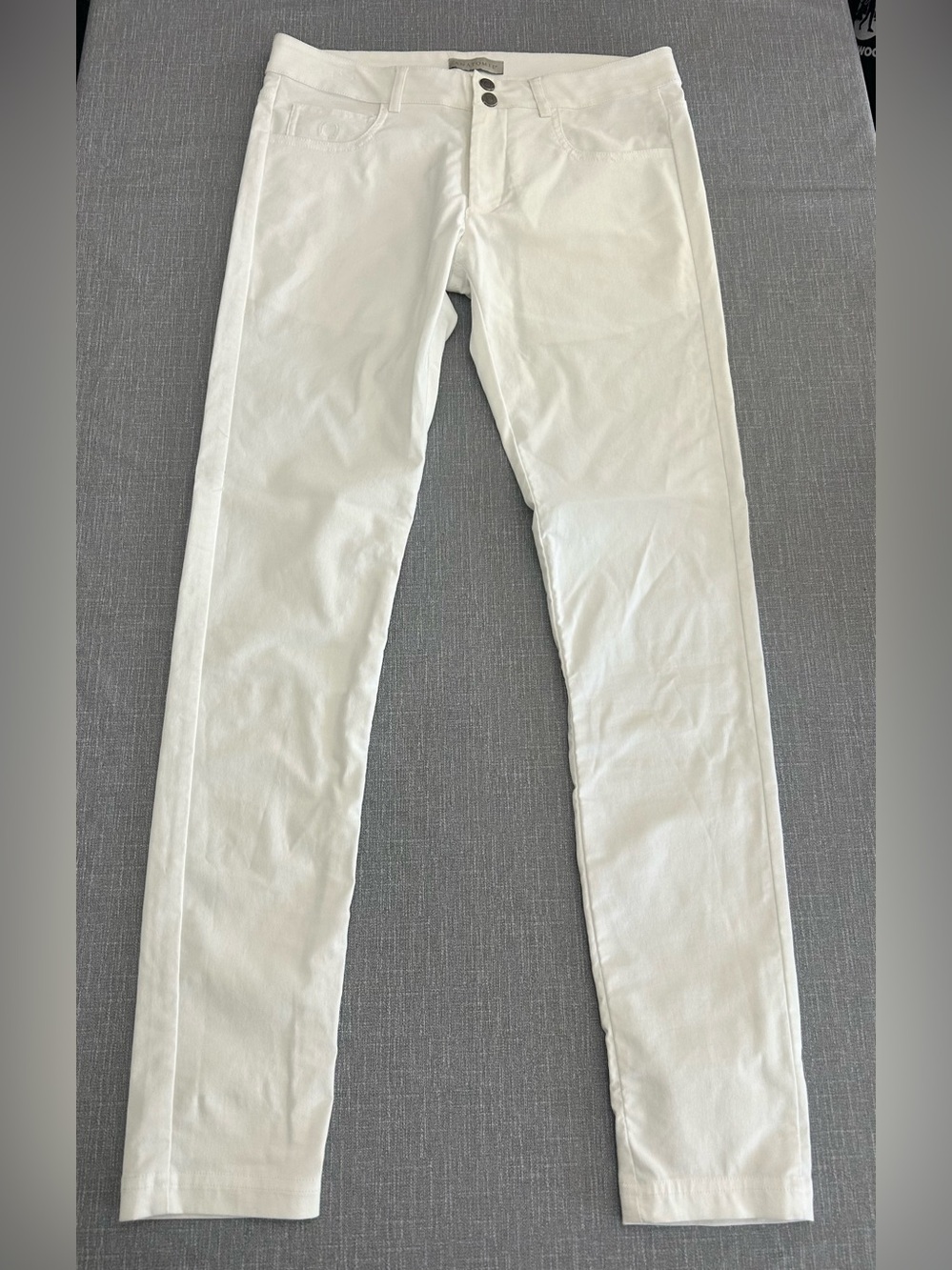 Anatomie White Women’s Louisa Skinny Jeans Golf Pants Lightweight Quick Dry